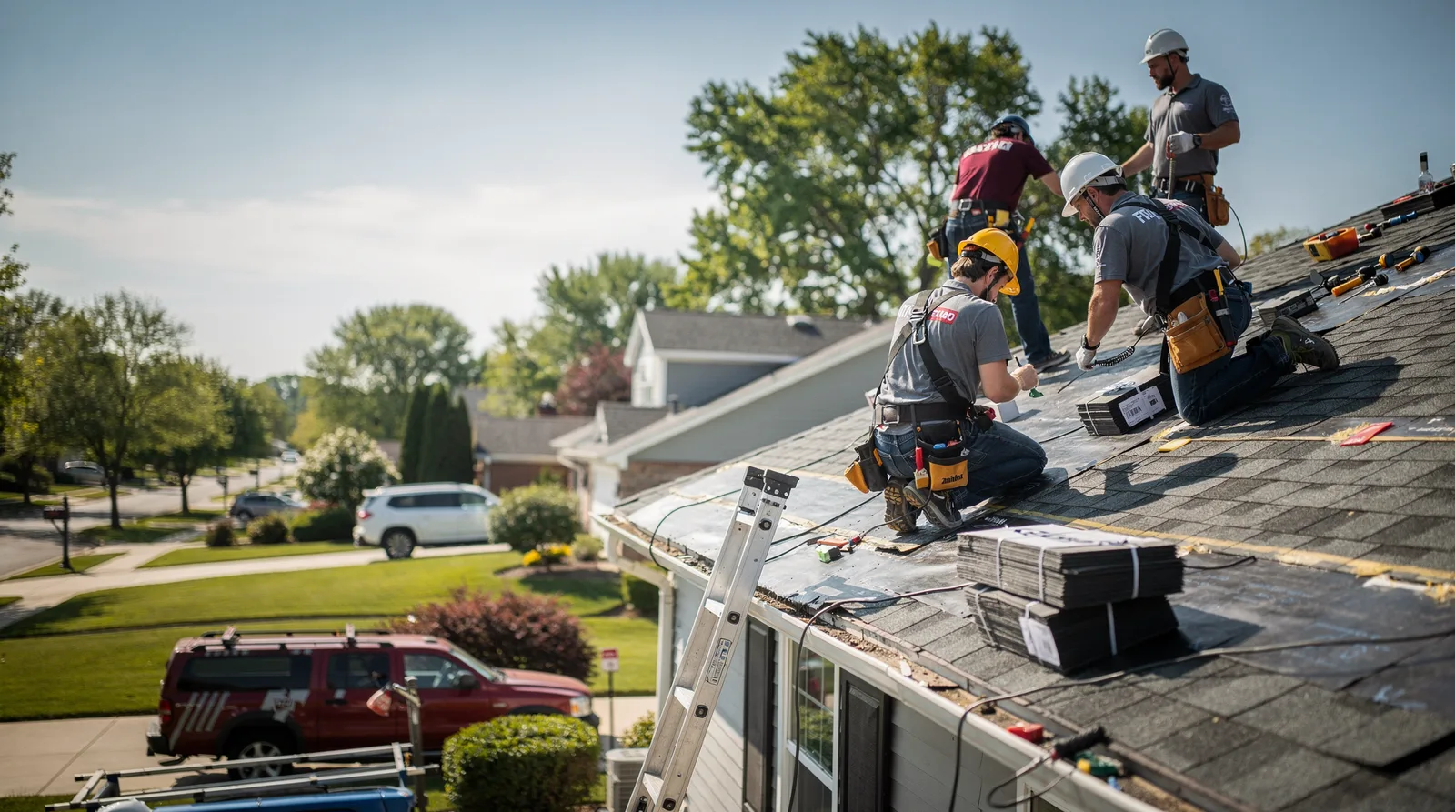 Roof Repair in Prairie City, IL around you